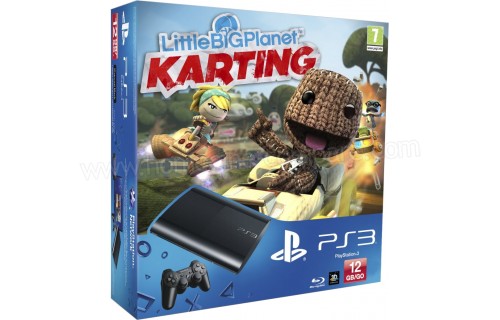 SONY PS3 Ultra Slim 12 Go LBP Karting