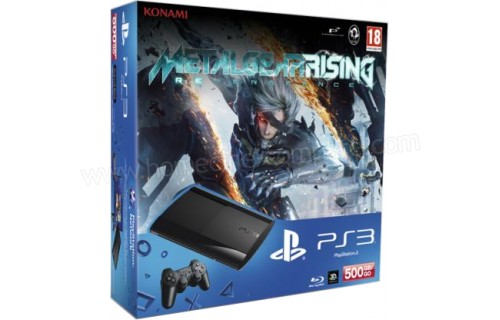 SONY PS3 Ultra Slim 500 Go MGR Revengeance