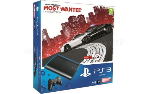 SONY PS3 Ultra Slim 500 Go NFS Most Wanted