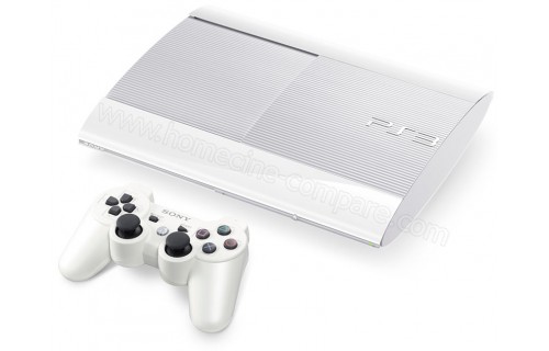 SONY PS3 Ultra Slim Blanche 12 Go Imports EU