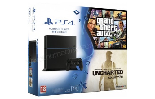 SONY PS4 1 To GTA V Uncharted NDC