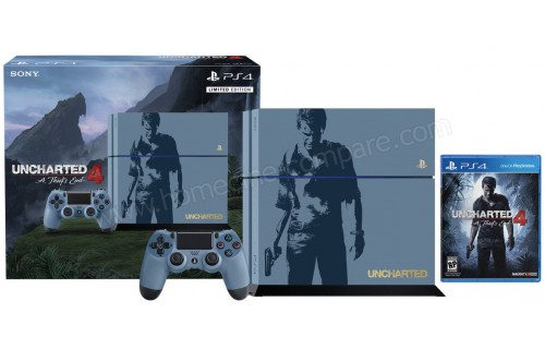 SONY PS4 1 To Uncharted 4 EL Import EU