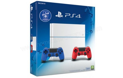 SONY PS4 Blanche 2 manettes