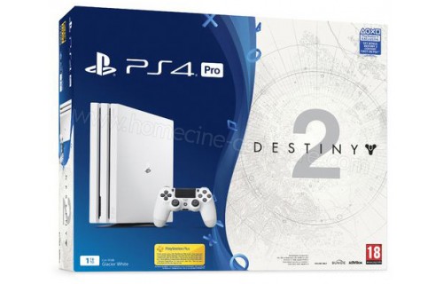 SONY PS4 Pro Blanche 1 To Destiny 2