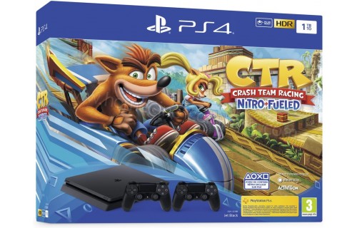 SONY PS4 Slim 1 To CTR 2 manettes
