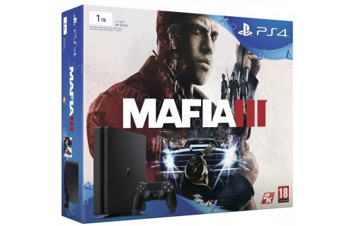 SONY PS4 Slim 1 To MAFIA III