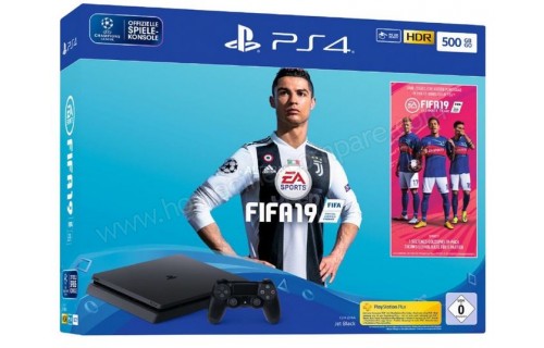 SONY PS4 Slim 500 Go FIFA 19 Imports EU