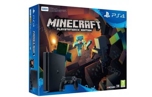 SONY PS4 Slim 500 Go Minecraft
