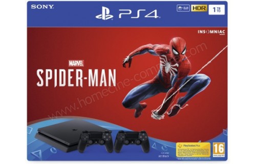 SONY PS4 Slim 1 To Spider-Man 2 manettes