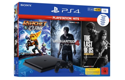 SONY PS4 Slim 1 To RC U4 TLOU