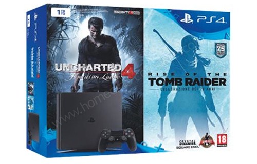 SONY PS4 Slim 1 To U4 ROTTR Imports EU