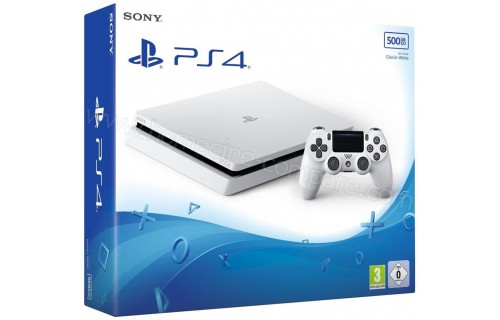 SONY PS4 Slim Blanche 500 Go Imports EU