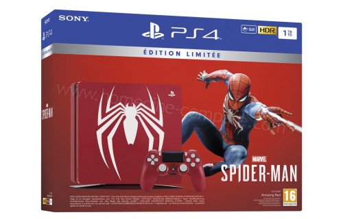 SONY PS4 Slim 1 To Spider-Man Edition limitée