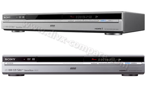 Sony RDR-HXD890B - graveur de DVD / enregistreur à disque dur avec tuner TV  numérique - Enregistreur DVD-R