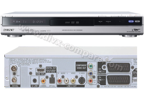 SONY RDR-HX825S 160 Go