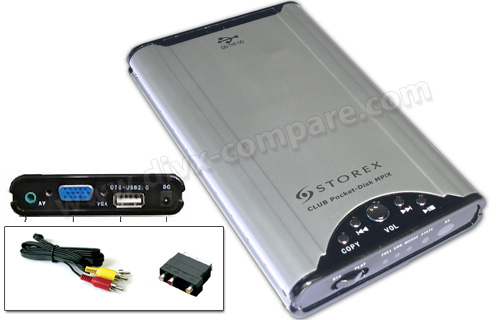 STOREX Club Pocket-Disk MPIX 80 Go