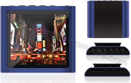SWEEX Optimuo MP606 Bleu 4 Go