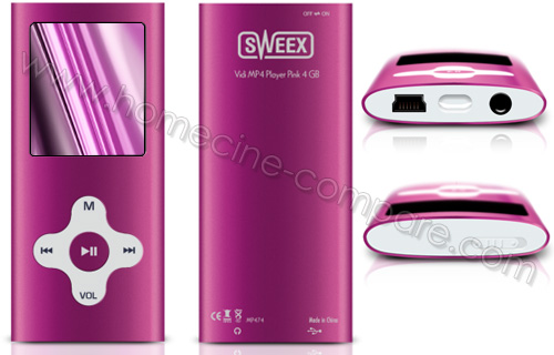 SWEEX Vidi MP474 Rose 4 Go