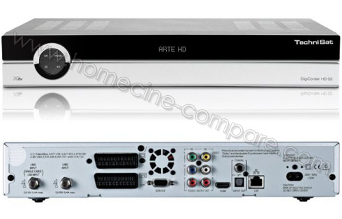 TECHNISAT DigiCorder HD S2 Argent 500 Go