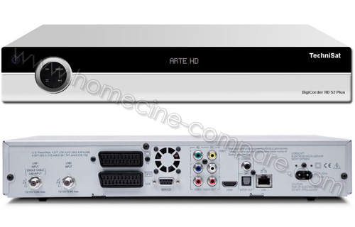 TECHNISAT DigiCorder HD S2 Plus Argent 500 Go