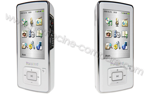 TRANSCEND TS8GMP860 8 Go Blanc