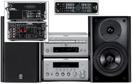 YAMAHA E-810 PianoCraft (Argent et Noir)