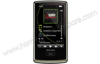 ARCHOS 3 Vision 8 Go Rouge