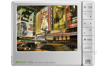 ARCHOS 405 2 Go Argent