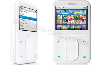 CREATIVE Zen Vision:M (Blanc)