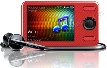 CREATIVE Zen X-Fi Style 32 Go Rouge