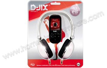 DJIX M480FM Blanc 4 Go Casque