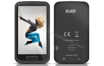 DJIX D2825BT Noir 4 Go
