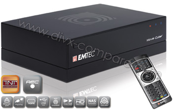 EMTEC Movie Cube Q800 500 Go