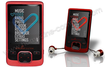 ENERGY SISTEM Energy 4104 Rouge 4 Go