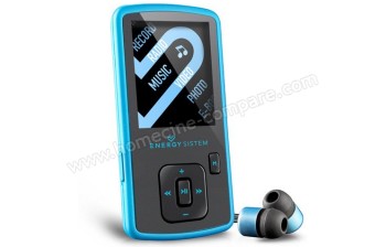 ENERGY SISTEM Energy MP4 Slim 3 Bleu 8 Go