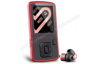 ENERGY SISTEM Energy MP4 Slim 3 Rouge 8 Go