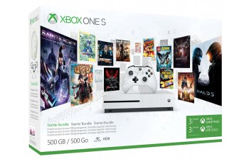MICROSOFT Xbox One S 500 Go 3M Game Pass 3M Live
