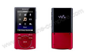 SONY NWZ-E445R Rouge 16 Go