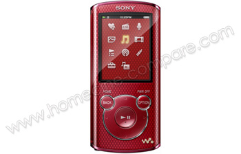 SONY NWZ-E464 Rouge 8 Go