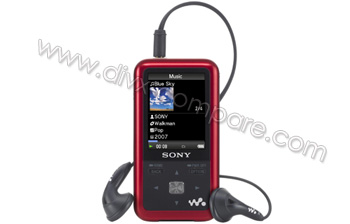SONY NWZ-S616F Rouge 4 Go