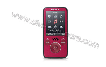 SONY NWZ-S638F Rouge 8 Go