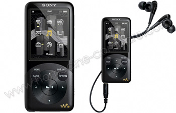 SONY NWZ-S754 Noir 8 Go