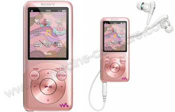 SONY NWZ-S755 Rose 16 Go