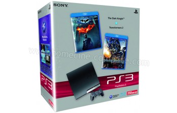 SONY PS3 Slim 250 Go Batman DK Transformers 2