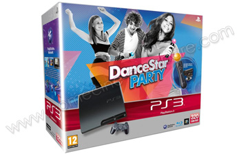 SONY PS3 Slim 320 Go DanceStar Party