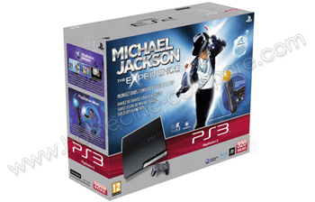 SONY PS3 Slim 320 Go Michael Jackson