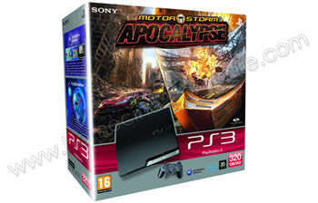 SONY PS3 Slim 320 Go MotorStorm 3