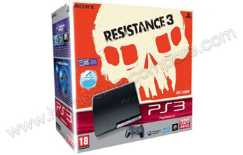 SONY PS3 Slim 320 Go Resistance 3