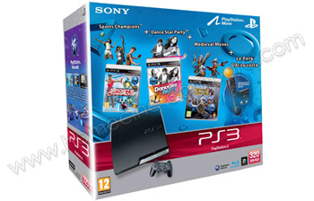 SONY PS3 Slim 320 Go SC DSP MM