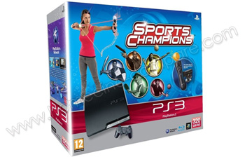 SONY PS3 Slim 320 Go Sports Champions